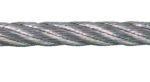 Tête de guidage flexible à œil - 140 mm, 6 mm, Acier, 50 g, 3 pcs