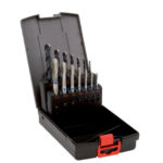 Assortiment de tarauds machine Acier trou débouchant M3-M12 - 14 PCS, Acier, ZEBRA-Premium, Trou de dégagement ≤3xD, 1 pcs