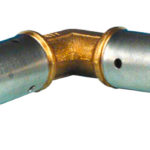 Coude laiton 90° à sertir - 16 mm, 50 mm, 22 mm, 0.7147 kg, 10 pcs