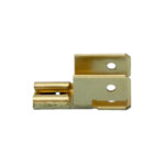 Cosse de dérivation - 4.8x0.8mm, 1.2 mm, Non étanche, Laiton, 50 pcs