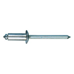 Rivet aveugle, tête plate