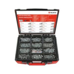 Vis à bois aggloméré ASSY® 4, tête fraisée/assortiment ASSY plus